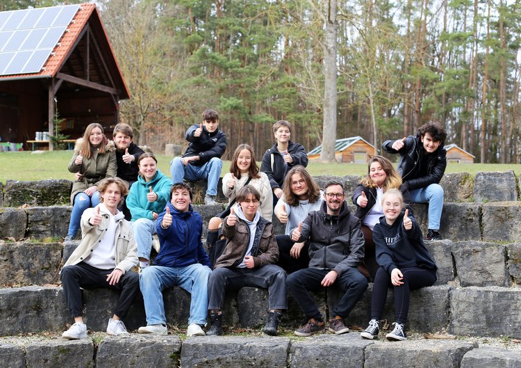 Gruppe von Jugendlichen