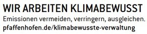 Label 'Klimabewusst' Briefpapier