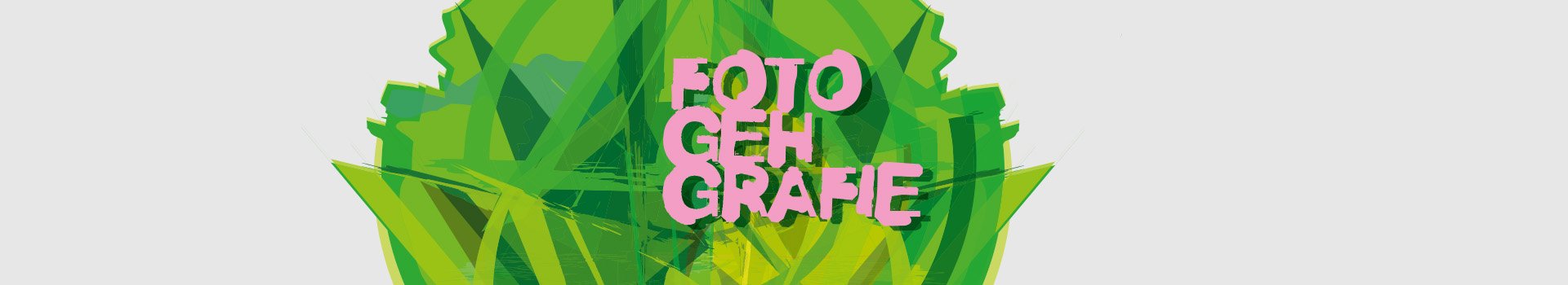 Grün-pinkes Logo der Fotogehgrafie 2025