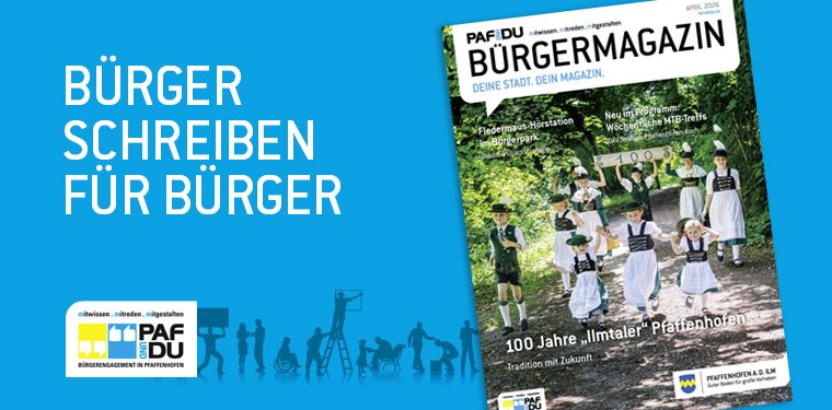 PUD-Bürgermagazin April-Ausgabe