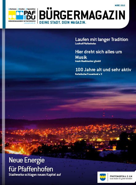 Bürgermagazin März 2015
