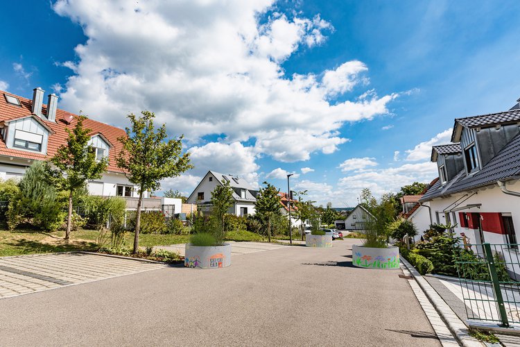 So könnte die Verkehrsberuhigung in der Testphase aussehen