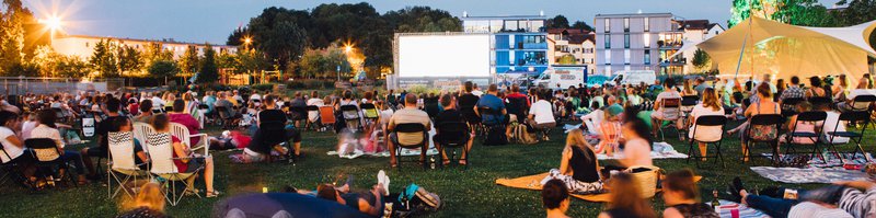 Open Air Kino im Bürgerpark